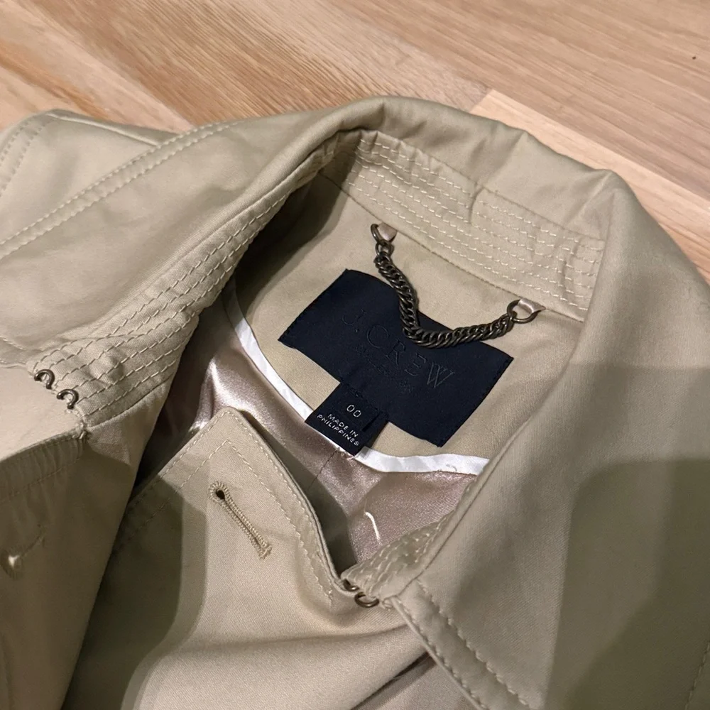 J. Crew Collection Trench Coat - Picture 2 of 7